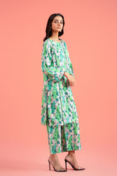 2-PC Printed Lawn Shirt with Trouser SCPM3-0011